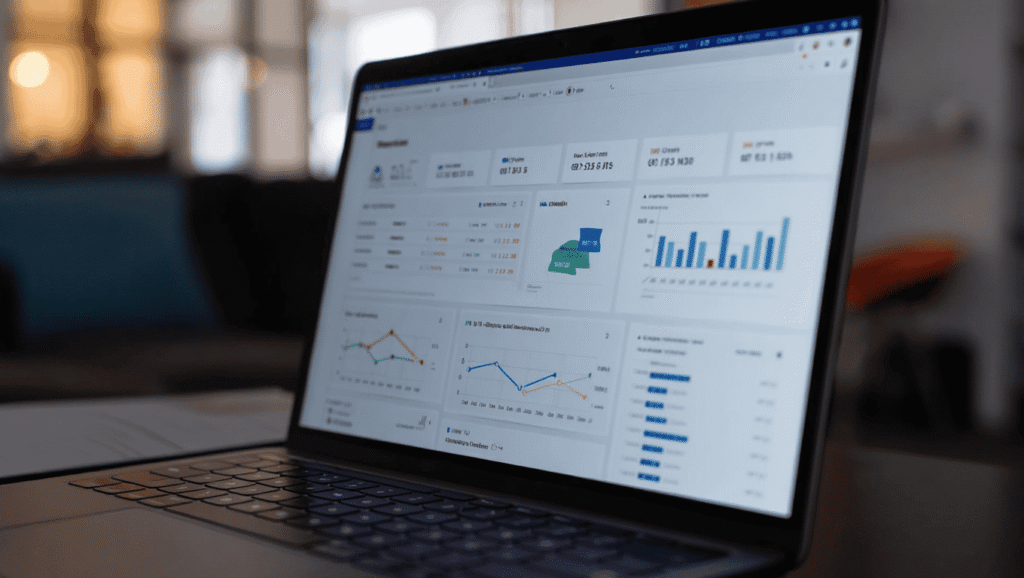 Google Ads campaign dashboard showing performance metrics in Ahmedabad