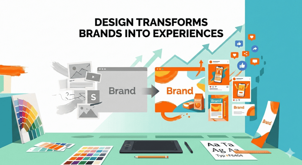 Graphic design services in Ahmedabad transforming brand identity and business growth