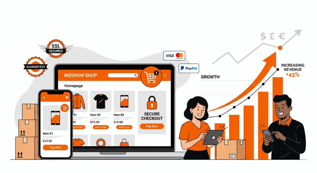 Why e-commerce website development matters for business growth in Ahmedabad